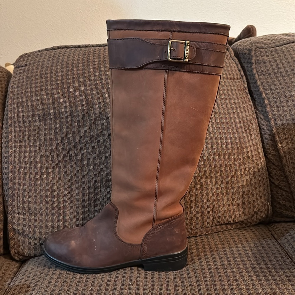 Dublin Estuary Waterproof Tall Boots. Sz 10. Regular Calf.